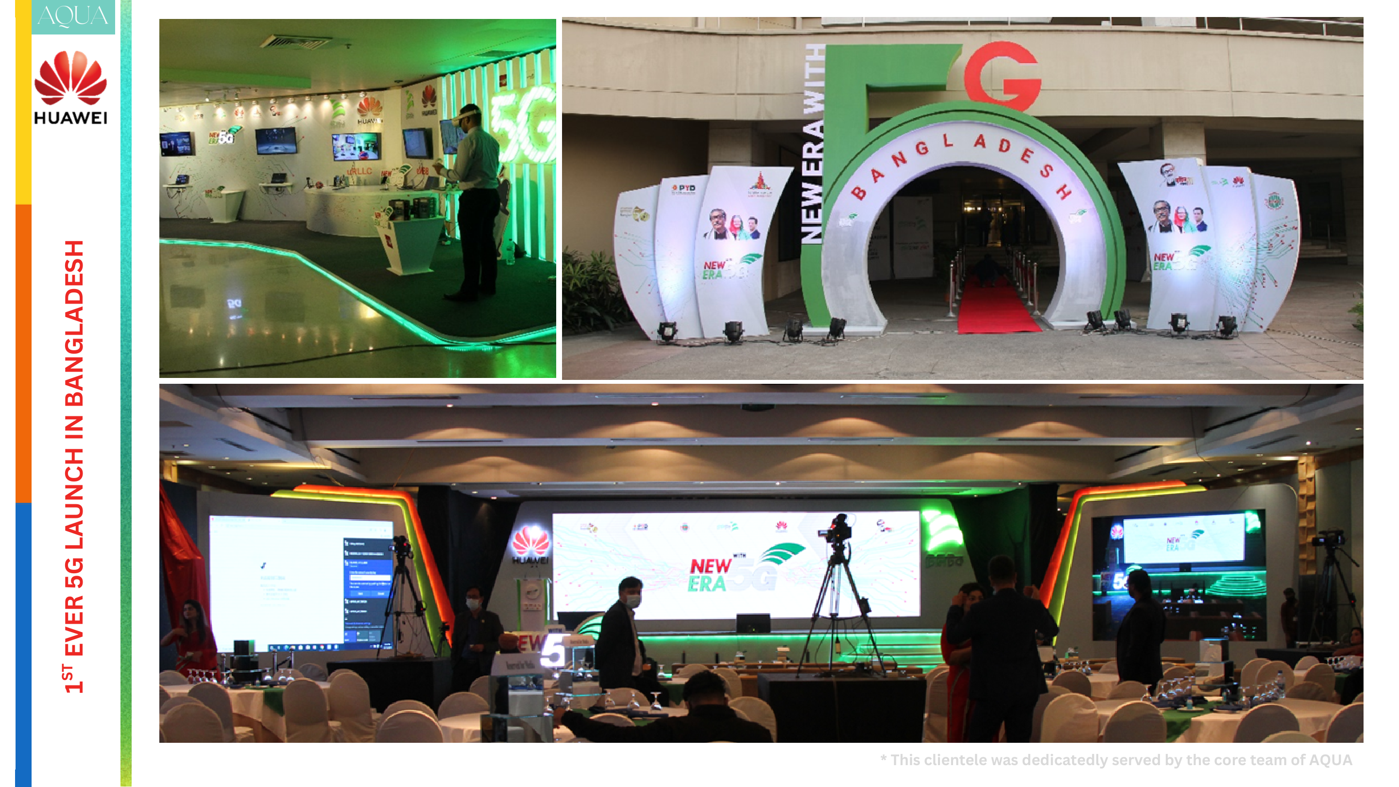 First 5G Launch in Bangladesh